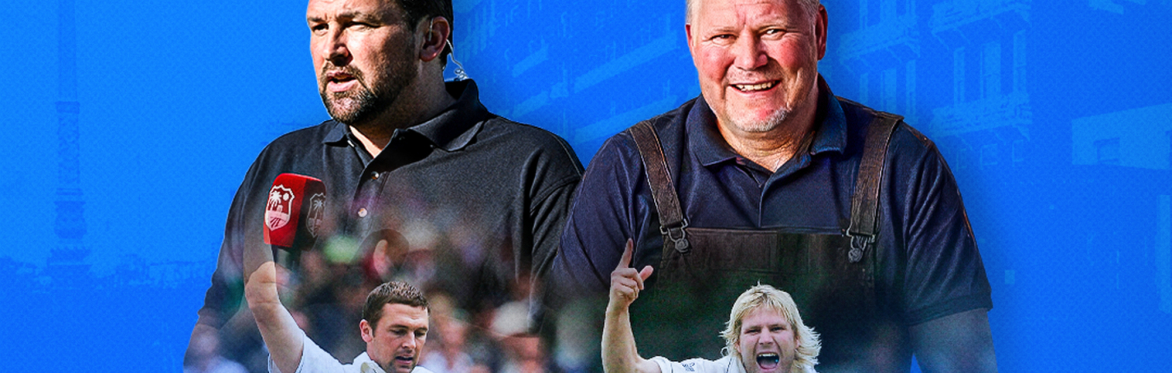 An afternoon with Harmison and Hoggard