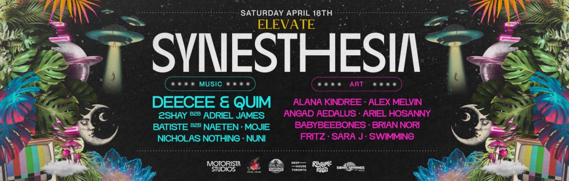 ELEVATE presents: SYNESTHESIA - Warehouse Party