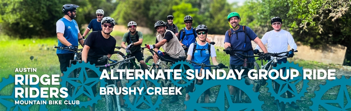 ARR Alternate Sunday Group Ride at Brushy Creek