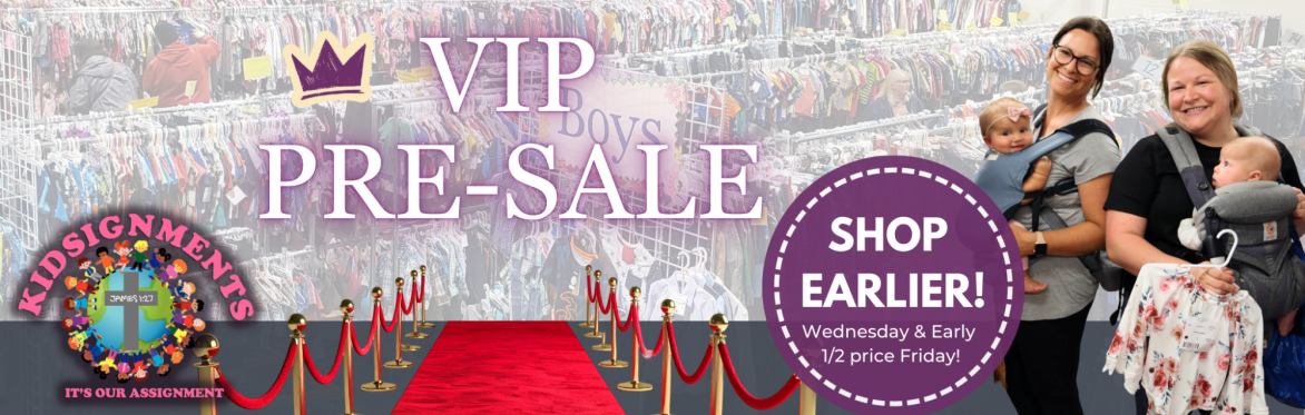 Kidsignments VIP Presale (Fall 2026)
