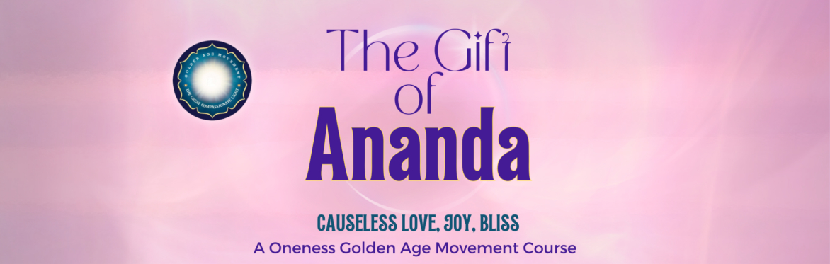 Banner for Gift of Ananda course