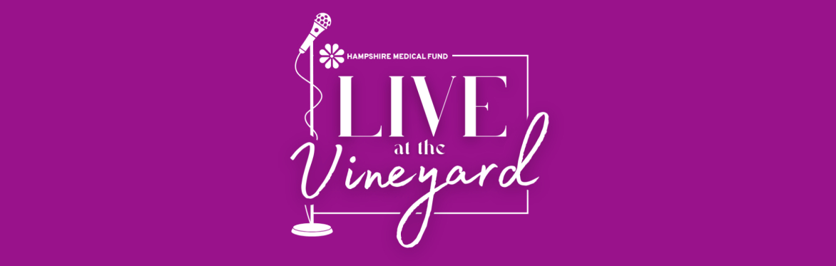 Live at the Vineyard by the Hampshire Medical Fund, logo