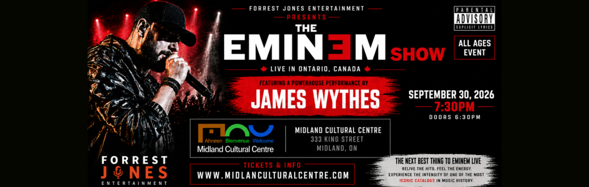 MCC & Forrest Jones Entertainment Presents: THE EMINEM SHOW