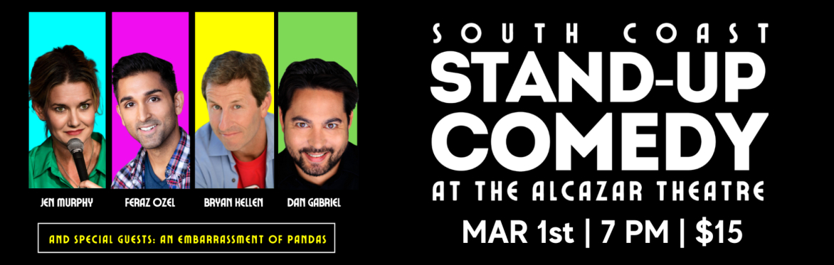 South Coast Comedy Night at The Alcazar