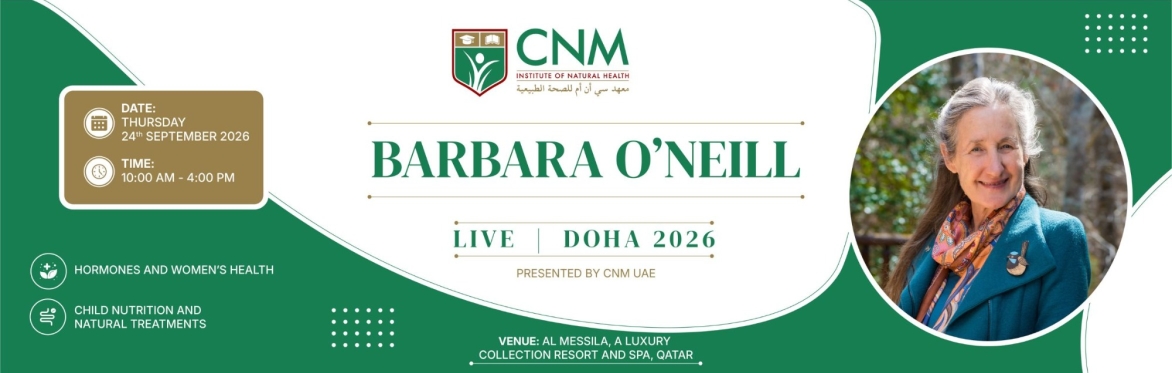 An Evening with Barbara O'Neill – LIVE in Doha (Day 2)