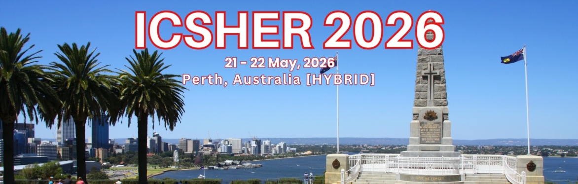 International Conference on Sexuality: Health, Education, and Rights 2026 [ICSHER 2026]