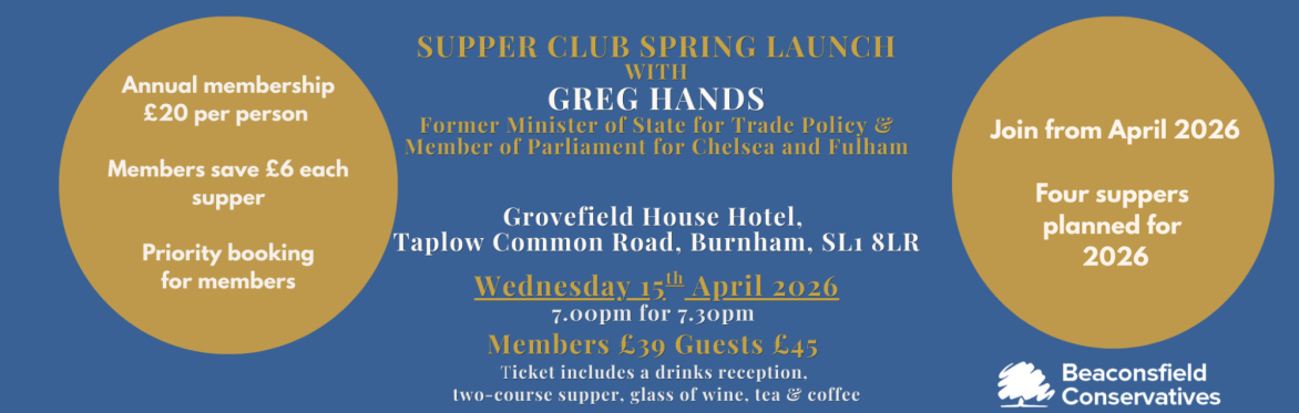 Spring Supper Club with Greg Hands