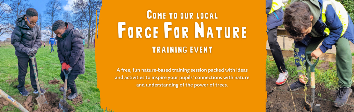 Tree Council Force for Nature - Teacher's CPD event at Broomlands Primary School