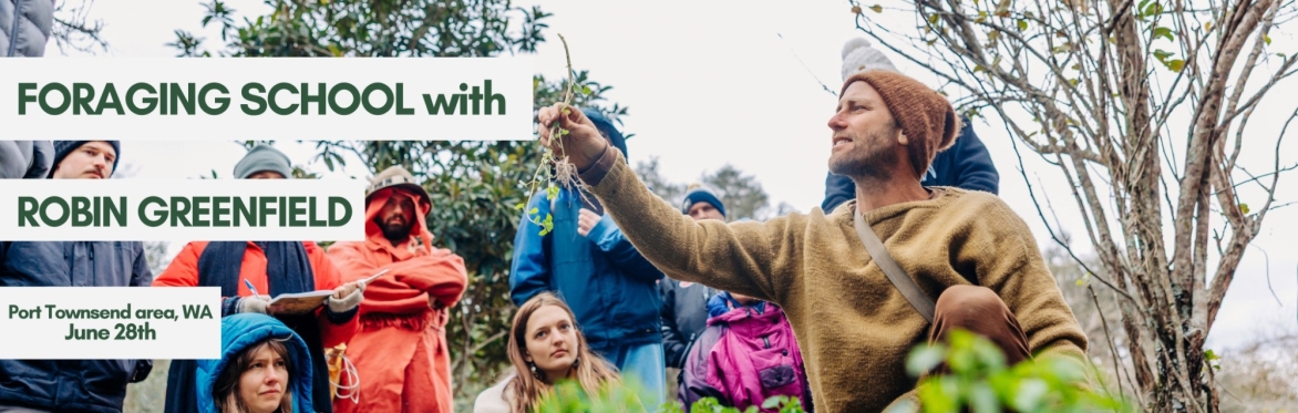 Robin Greenfield teaching at Foraging School