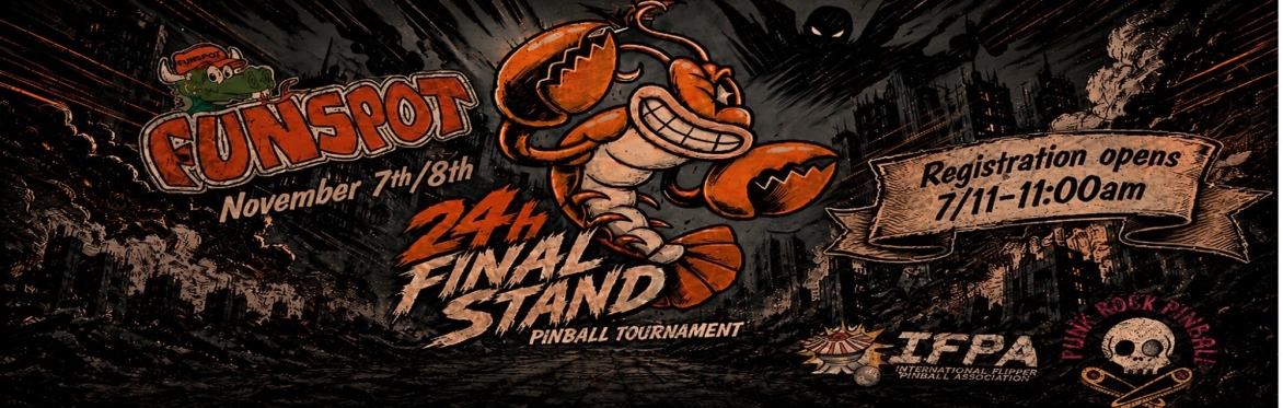 24h FINAL STAND Pinball Tournament at Funspot