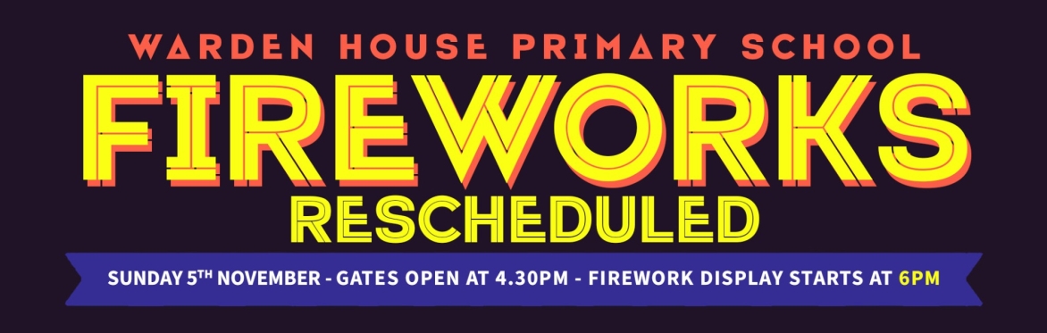 Warden House PTFA Fireworks 2023