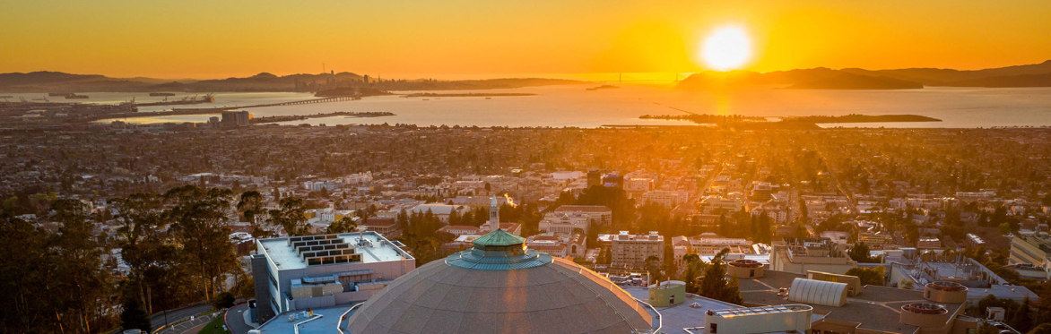Sunset over Lawrence Berkeley National Labs