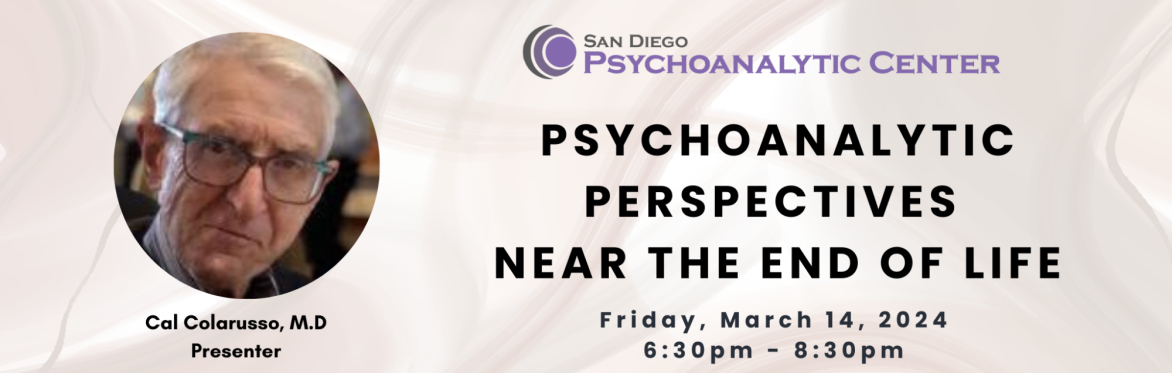 Register Now – Cal Colarusso, M.D. - Psychoanalytic Perspectives at the ...