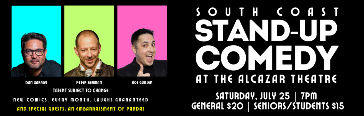 South Coast Stand-Up Comedy- July