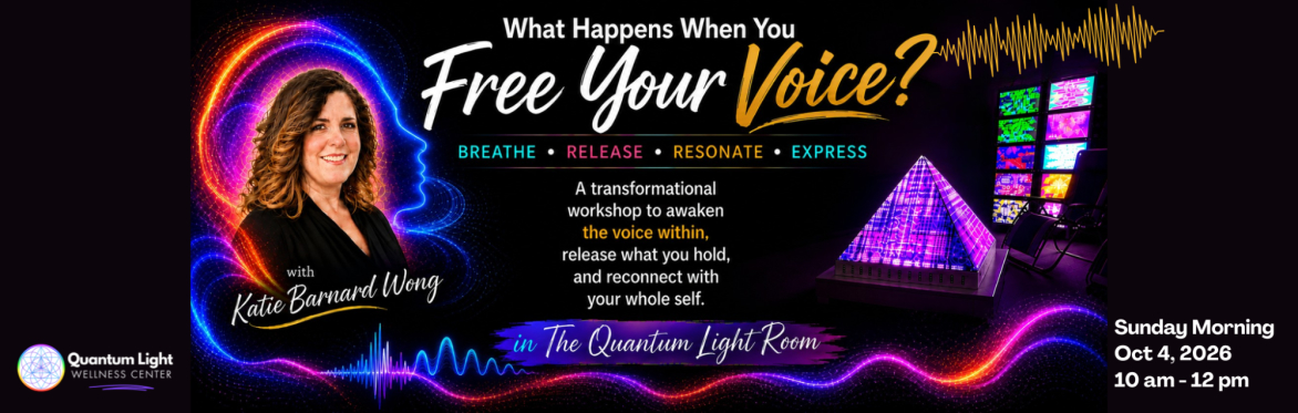 What Happens When Your Free Your Workshop - Workshop with Katie Barnard Wong in The Quantum Light Room
