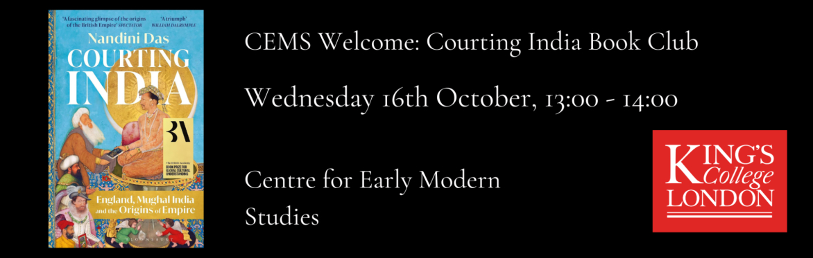 CEMS Welcome: Courting India Book Club