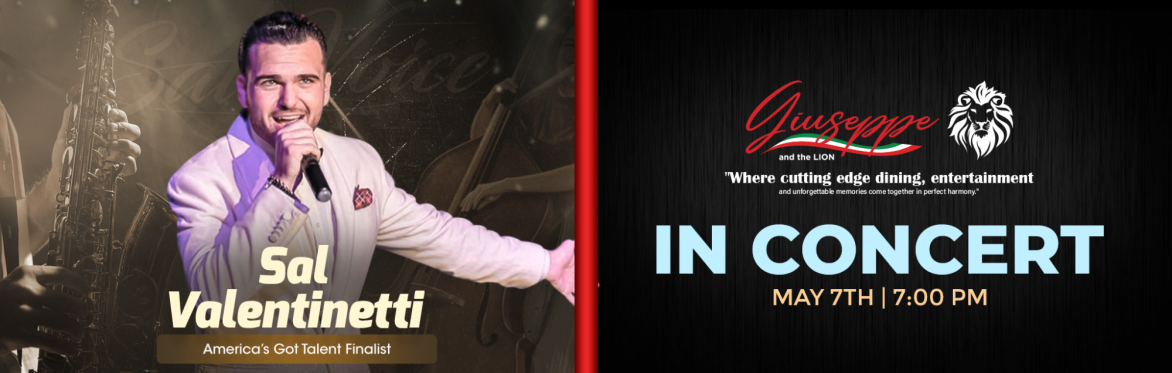 Sal Valentinetti Dinner Show LIVE