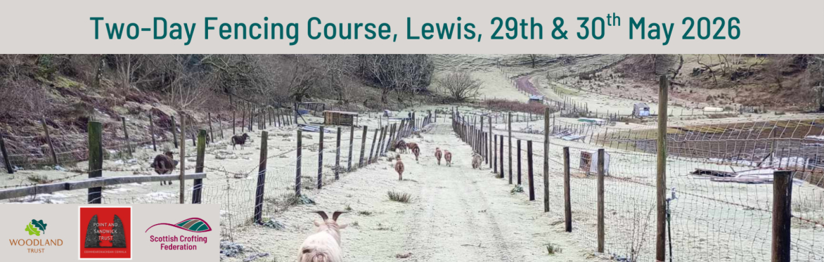 In-Person Training Course: Fencing, Isle of Lewis
