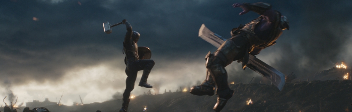 Captain America and Thanos
