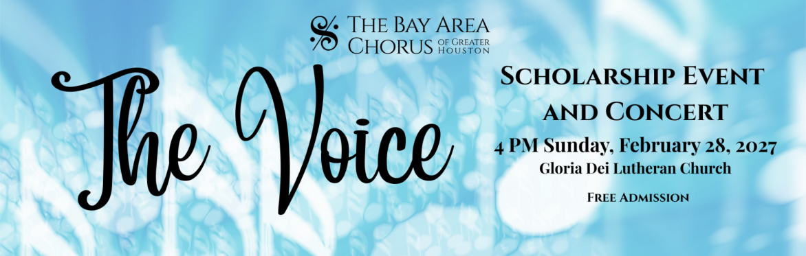 "The Voice" 2027 Scholarship Concert