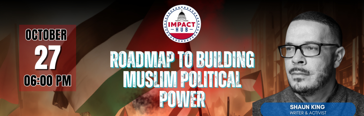 ImpactHub Fundraiser with SHAUN KING (Writer & Activist)