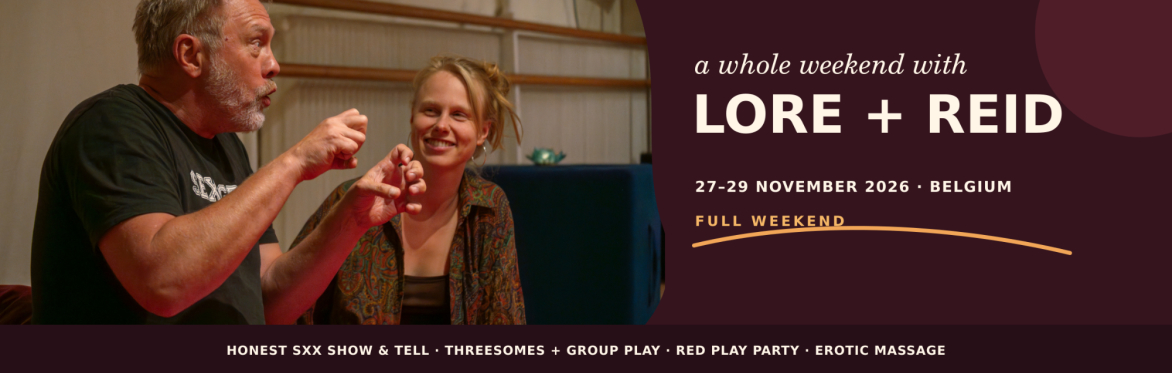 Be | Workshop Buffet with Lore & Reid Mihalko (US)