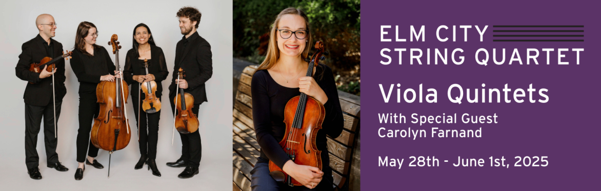ECSQ play Viola Quintets (St. Andrews)