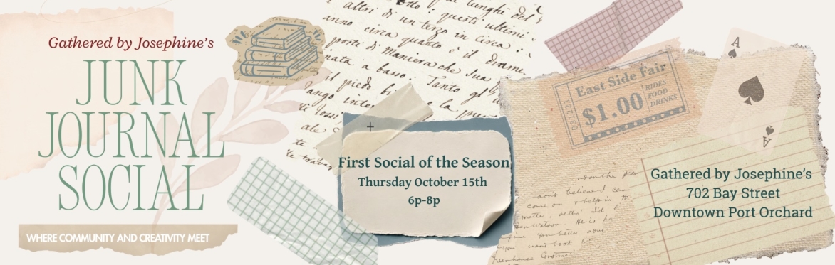Gathered's Junk Journal Social