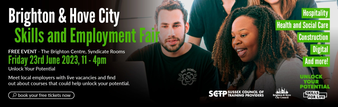Brighton & Hove City Skills and Employment Fair 2023