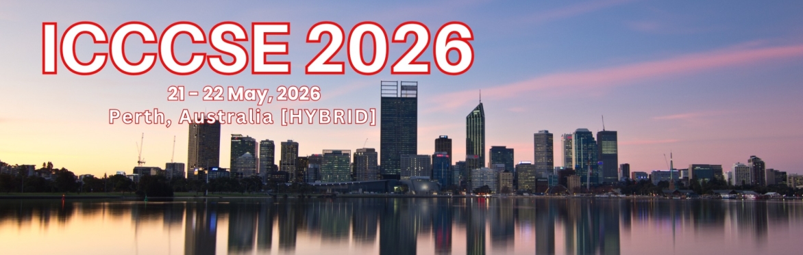 International Conference on Climate Change and Sustainability Engineering 2026 [ICCCSE 2026]
