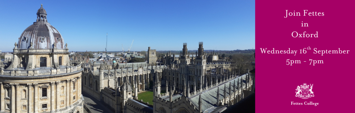 Join Fettes in Oxford