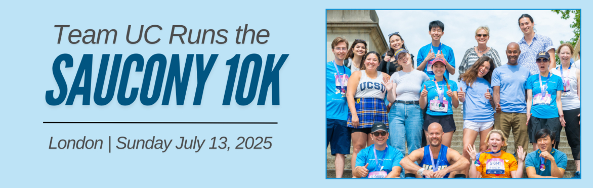 Team UC Runs the Saucony 10k 2025
