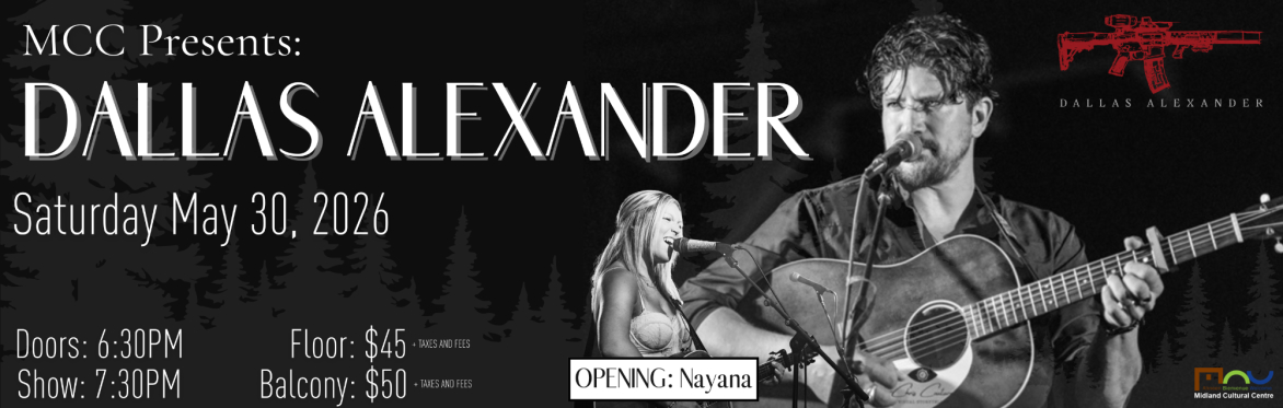 MCC Presents: DALLAS ALEXANDER