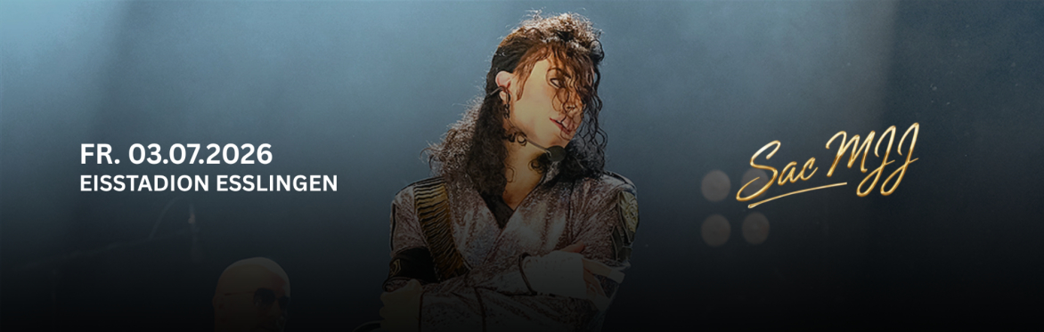 SAC MJJ – THE ICONIC MJ Tour: Die große Michael Jackson Tribute Show live in Esslingen