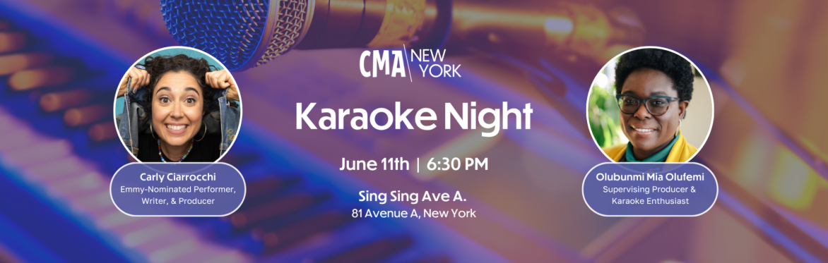 CMA NY: Karaoke Night