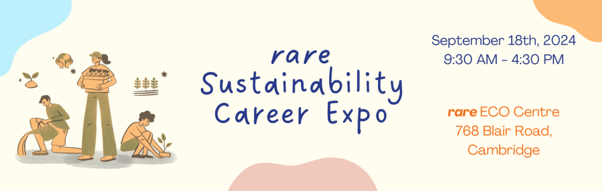 rare Sustainability Career Expo