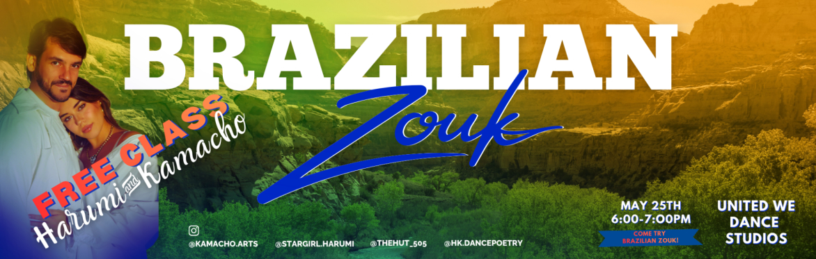 Free Brazilian Zouk Intro Class with Harumi and Kamacho at UWD Studios