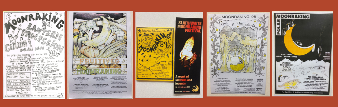 A selection of posters from the 1980s
