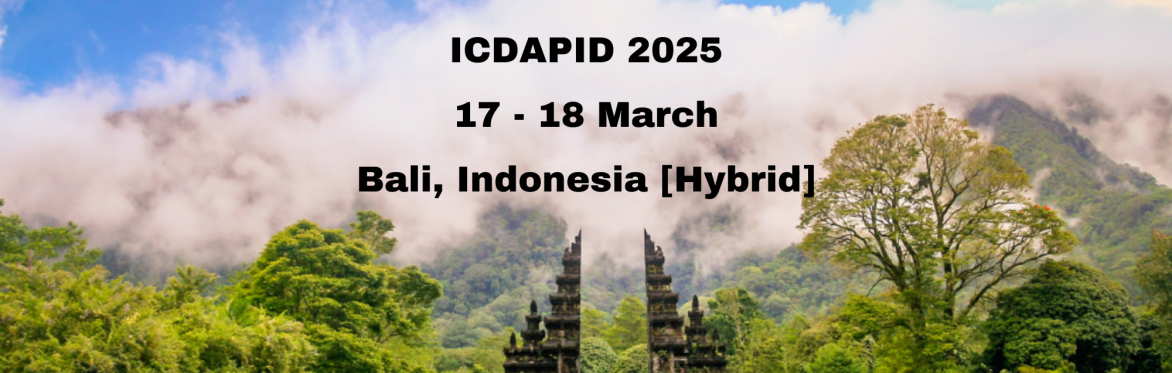 International Conference on Drug Abuse Prevention and Illegal Drugs 2025 [ICDAPID 2025]