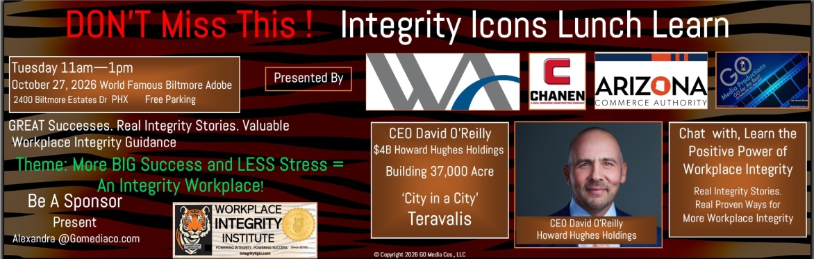 Integrity Icons Lunch & Learn, Level up your career with Integrity