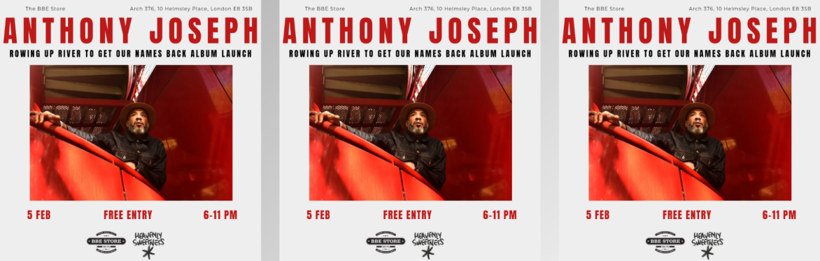 Anthony Joseph Album Launch