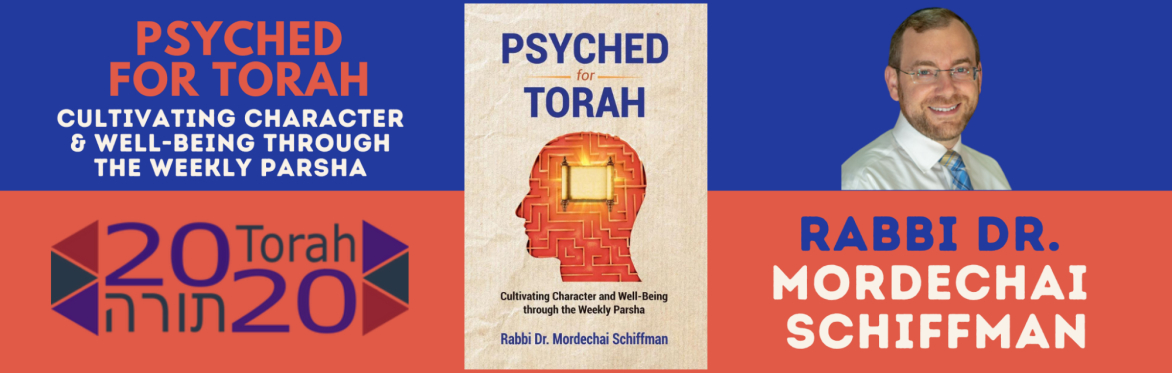 RECORDING: Launch of 'Psyched for Torah' with Rabbi Dr Mordechai Schiffman
