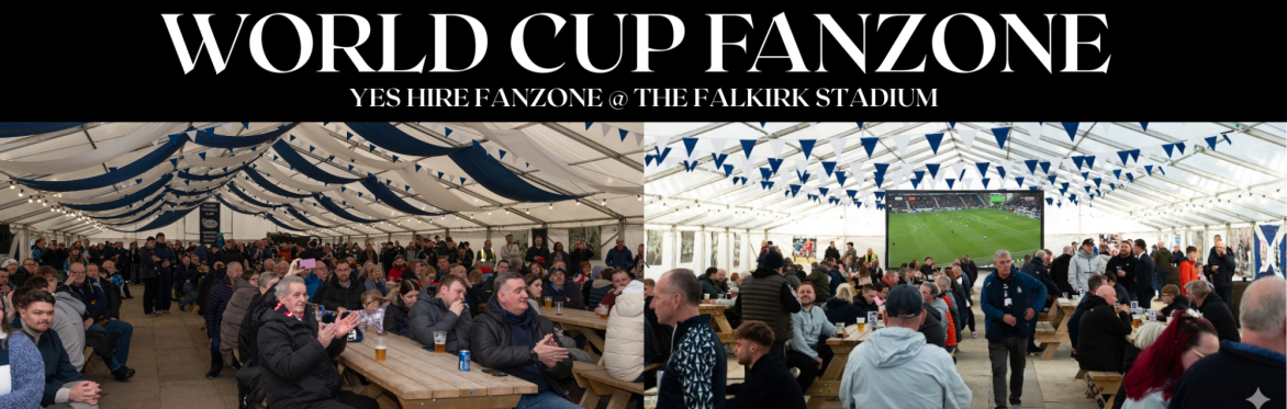 Scotland Fanzone @ the YES Hire Fanzone