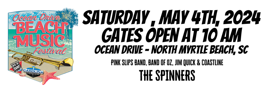 Ocean Drive Beach Music Festival 2024