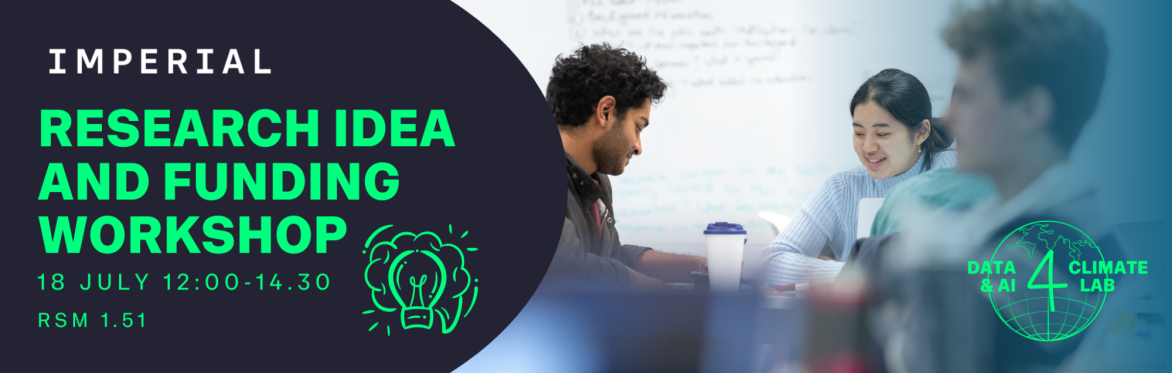 Data & AI 4 Climate Lab - Research Idea and Funding Workshop