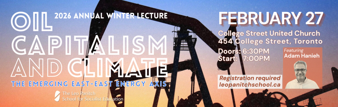 Annual Lecture feat. Adam Hanieh!