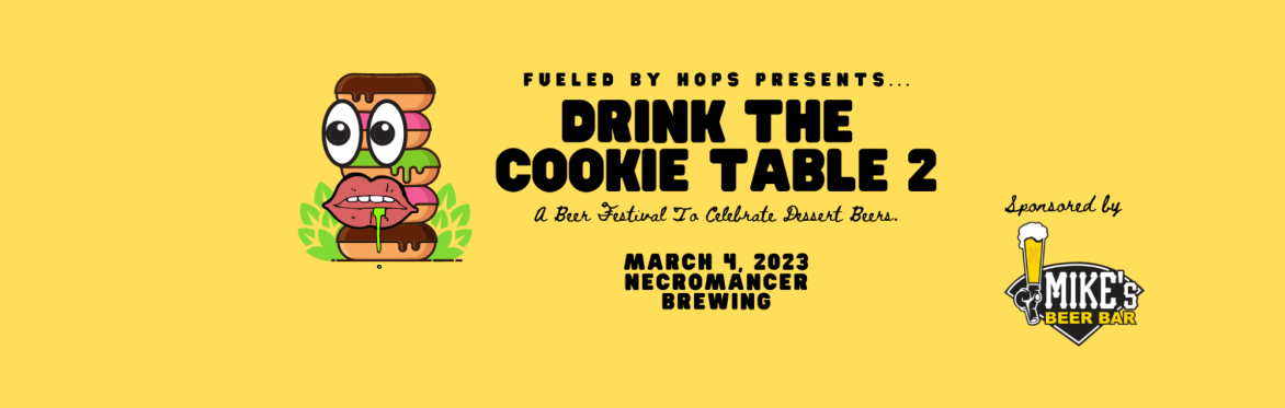 Drink The Cookie Table 2 Beer Festival