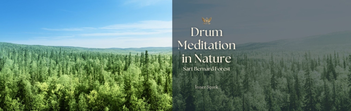 Drum Meditation in Nature: Hike in Sart Bernard Forest