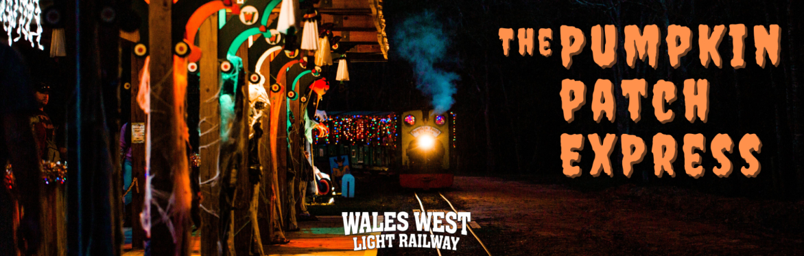 The Pumpkin Patch Express presented by Wales West Light Railway