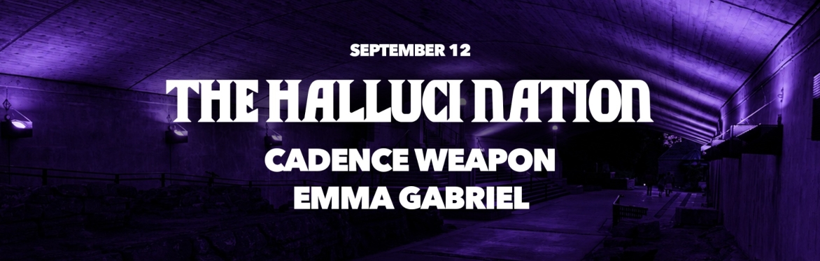 SoundScape Sep 12 ft. The Halluci Nation, Cadence Weapon, Emma Gabriel